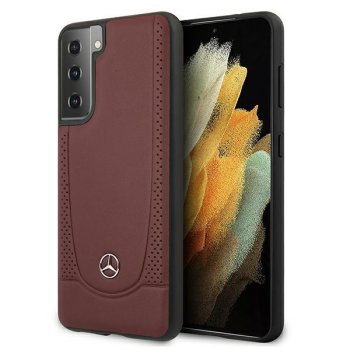 Mercedes Samsung Galaxy S21+ vāciņš Urban Line, sarkans