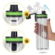 4Fizjo Tritan Sports Water Bottle, 850 ml, Green
