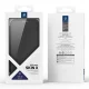 Dux Ducis iPhone 17 Air atverams vāciņš maciņš grāmatiņa Skin X Pro MagSafe, melns