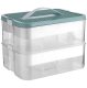 Kaste, konteiners LEGO blokiem, 2 līmeņi | LEGO Blocks Container Box