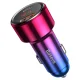 Baseus Magic Series Car Charger with Digital Display USB QC 3.0 / USB Type C QC 4+ 45W 6A, Red | Automašīnas Telefona...