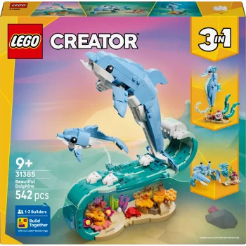 LEGO Creator 31385 Морские животные: Прекрасные дельфины