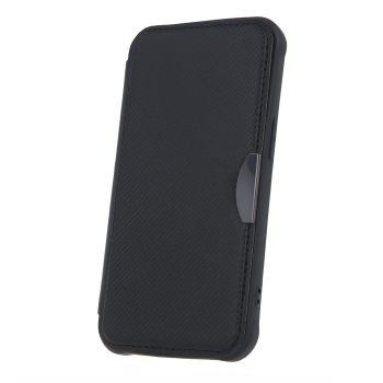 Xiaomi Redmi Note 13 Pro+ Plus Smart Carbon Book Case Cover Wallet, Black
