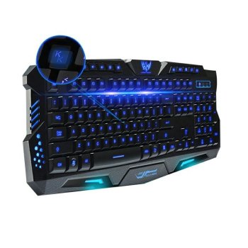 Игровая клавиатура с RGB подсветкой эргономичная и...
