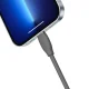 Кабель USB - Lightning Baseus Jelly CAGD000001 2.4A 1.2м Черный