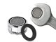 Tap aerator nozzle M24, plastic, chrome