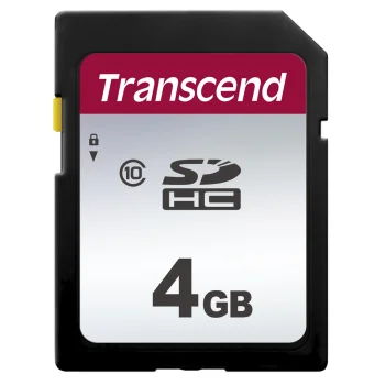 Карта памяти SDHC Transcend 300S 4 ГБ Class 10