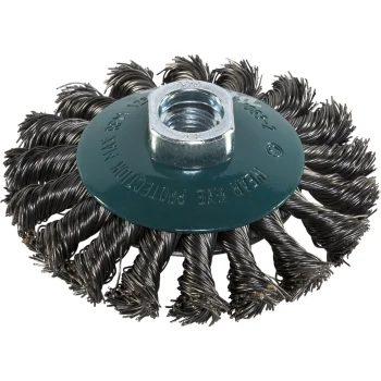 Коническая проволочная щетка Makita D-39861 для УШМ, 100 мм, M14