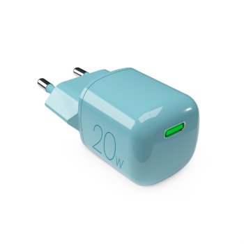 Puro 20W GaN USB-C sienas lādētājs – zaļš