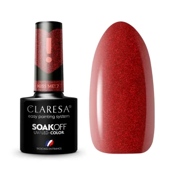 Claresa Kiss Me! 7 hibrīda nagu laka, 5g