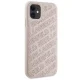 Karl Lagerfeld iPhone 11 / XR vāciņš Quilted K Pattern, rozā