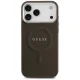 Guess Classic Logo MagSafe Phone Case Cover iPhone 17 Pro - Brown