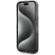 Karl Lagerfeld iPhone 15 Pro Max vāciņš Liquide Glitter Monogram Gradient, melns