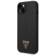 Guess Silicone Triangle vāciņš iPhone 14 Plus melns