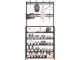 Metāla 5-līmeņu Pakaramais Apģērbiem, Apaviem, Somām | 5-Level Metal Rack Hanger