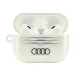 Audi IML Geometric Pattern maciņš AirPods Pro 2 austiņām, Balts