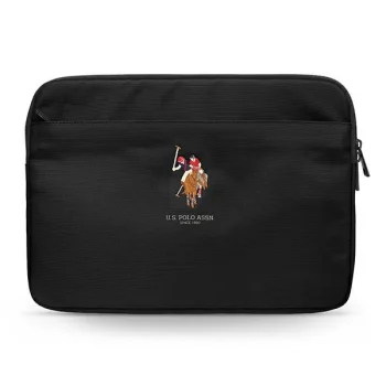 US Polo Assn. Polo Embroidery 13" sülearvutiümbris, must