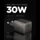 Сетевое зарядное устройство Spigen Essential EE301EU 30W, темно-серый
