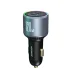 Joyroom JR-CCN07 auto lādētājs 120W 2xUSB-C USB-A + USB-C kabelis 100W - tumši pelēks | Phone Car Charger