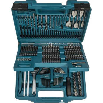 Urbju un uzgaļu komplekts Makita E-11689, 256 gab.