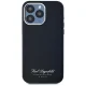 Чехол Karl Lagerfeld Hotel RSG для iPhone 15 Pro, черный