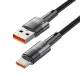 Tech-Protect UltraBoost USB-C / USB-A Cable 66W 6A 0.25m, Gray
