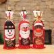 Футляр для бутылки с рождественским Сантой