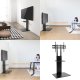 Maclean MC-865 TV statīvs ar plauktu, VESA 600x400, līdz 40kg