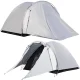 3-Person Tourist Camping Tent with Vestibule and Carry Bag