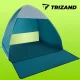 Trizand 23479 Pop-Up pludmales telts 150x120x110cm, zila/balta