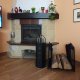 Kaminer 24628 Fireplace Log Holder Firewood Metal Basket