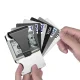Кошелек для карт Tech-Protect Thorn с защитой RFID, серебристый