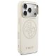 Guess Perated 4G MagSafe Phone Case Cover iPhone 17 Pro - Beige