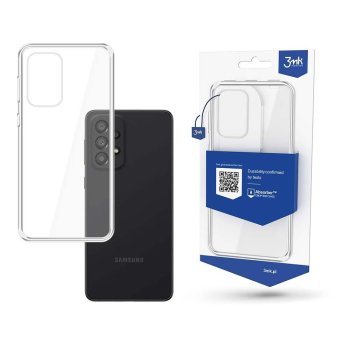Samsung Galaxy A33 5G (SM-A336) 3MK Clear Case Cover, Transparent | Чехол Кейс Бампер Обложка...