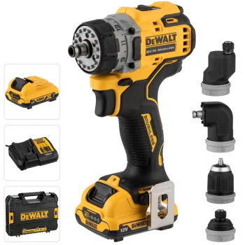 Аккумуляторная дрель-шуруповерт DeWalt DCD703L2T-QW 12V 2x 3.0Ah