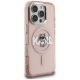 Karl Lagerfeld IML Choupette Sketch MagSafe vāciņš iPhone 16 Pro Max rozā