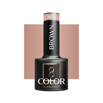 Гель-лак Ocho Nails Brown 802, 5 г