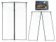 Magnētiskais durvju moskītu tīkls 85x210 cm, melns