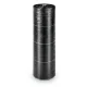 Agrotekstils dārzam Plonos 1,6x50 m 90g/m² + 50 tapas, melns