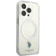 Apple iPhone 15 Pro 6.1\'\' US Polo Magsafe Collection Case Cover (USHMP15LUCIT), Transparent | Чехол Кейс...