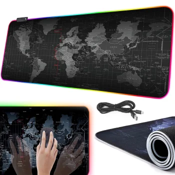 Gaming Led Computer Table Carpet Mat Mouse Pad XXL, 80x30cm