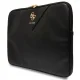 Guess ZIP Leather Triangle klēpjdatora maciņš 14\", melns