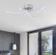 Modern LED Ceiling Light Plafond ZD77A, Chrome