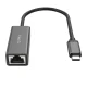 Сетевой адаптер Orico XC-R45-V1 USB-C — RJ45 Gigabit Ethernet 1 Гбит/с, черный