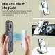 Tech-Protect iPhone 16 vāciņš MagMat MagSafe, melns