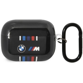 BMW AirPods Pro Case Multiple Colored Lines, Black
