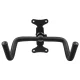 Maclean MC-431 velosipēda sienas turētājs, horizontāls, līdz 30 kg, melns