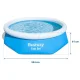 Bestway 57448 piepūšamais baseins ar gredzenu 244 x 61 cm, zils
