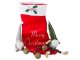 Large Christmas Gift Stocking, 62 cm, Red