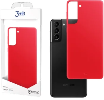 Samsung Galaxy S23+ Plus (SM-S916) 3MK Matt Case Cover, Strawberry | Матовый Чехол Кейс Бампер...